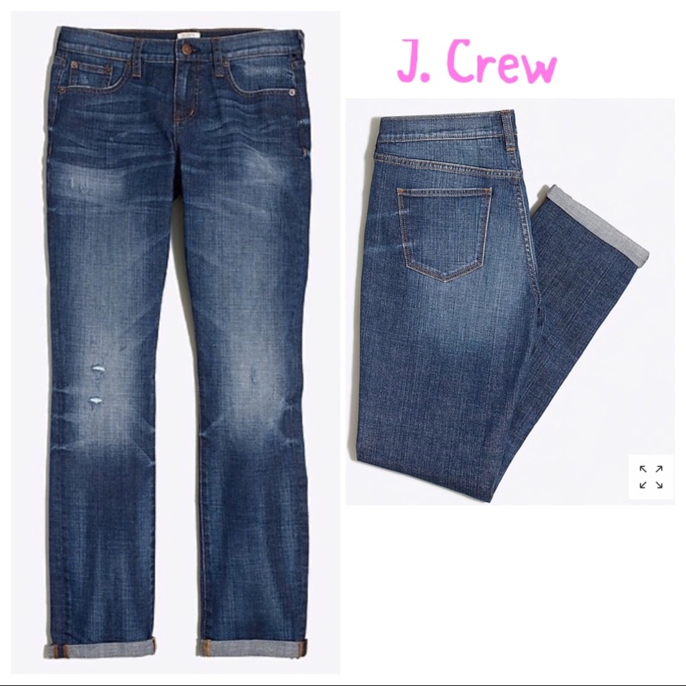 J.Crew Stretch Boyfriend Jeans